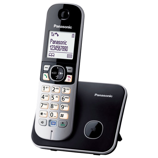 Panasonic - KX-TG6811GB teléfono Teléfono DECT Identificador de llamadas Negro