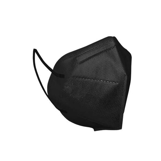 Agrupacion Salud Mascarillas FFP2 NR Clip Nasal Ajustable, Homologadas CE 0161 CAT III, Normativa UNE-EN 149:2001+A1:2009 FFP2, Color Negro (Precio unidad suelta)