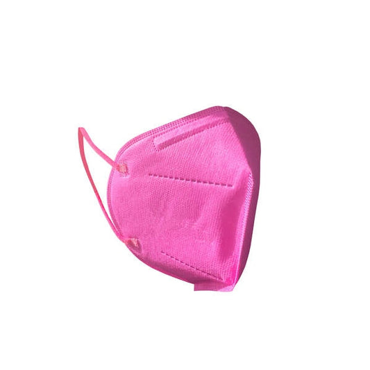 Agrupacion Salud Mascarillas FFP2 NR Clip Nasal Ajustable, Homologadas CE 0161 CAT III, Normativa UNE-EN 149:2001+A1:2009 FFP2, Color Rosa (Precio unidad suelta)