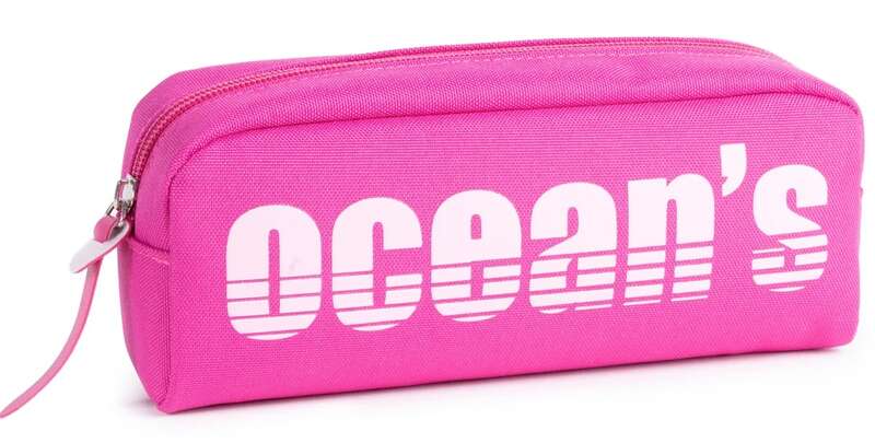 Oceans Wave California Estuche de 1 Cremallera - Tirador Ergonomico - Color Fucsia 1 pieza(s)