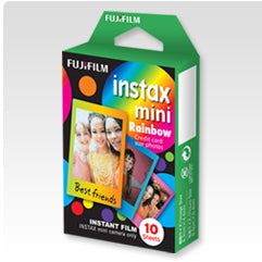 Fujifilm - Instax Mini Rainbow película instantáneas