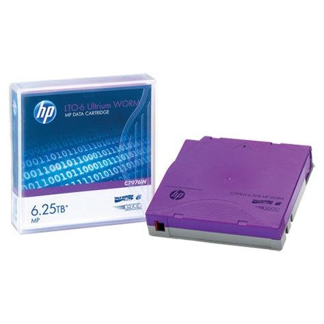 HPE - C7976W medio de almacenamiento para copia de seguridad Cinta de datos virgen LTO 1 27 cm