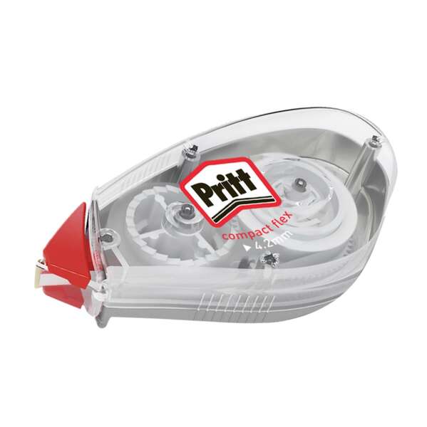 Pritt - PRITT CORRECTOR ROLLER COMPACT FLEX 4 2MMX10M EXPOSITOR -24U-