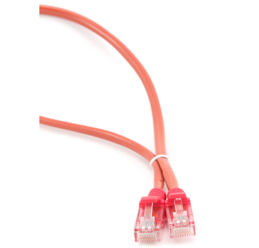 Gembird - Patch Cord Cat.5e UTP 0.25m cable de red Rojo 0 25 m Cat5e U/UTP (UTP)