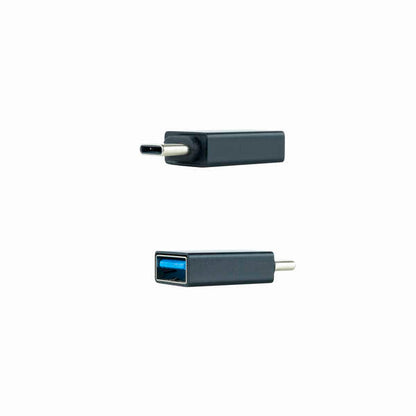 Nanocable Adaptador USB-C a USB 3.1 - USB-C/M-USB-A/H - Aluminio - Color Negro 1 pieza(s)