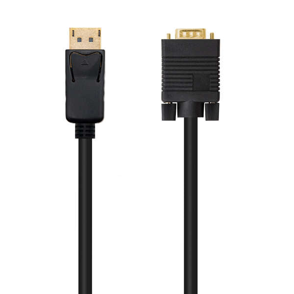 Nanocable - Cable Conversor DisplayPort a VGA  DP/M - VGA/M  Negro  1 m