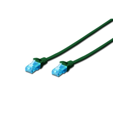 Digitus - 7m Cat5e U/UTP cable de red Verde U/UTP (UTP)