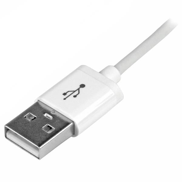 StarTech.com - Cable 1m Lightning 8 Pin a USB A 2.0 para Apple iPod iPhone 5 iPad - Blanco