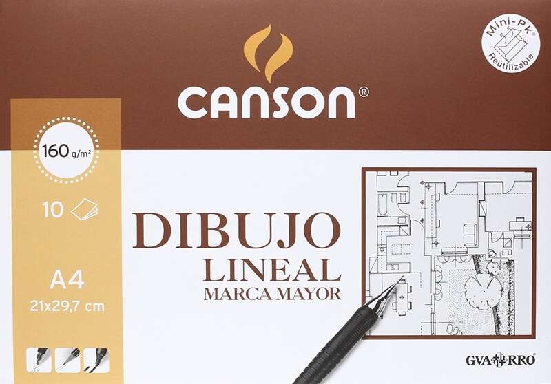 Canson - C200409784 papel para dibujo Alise 10 hojas