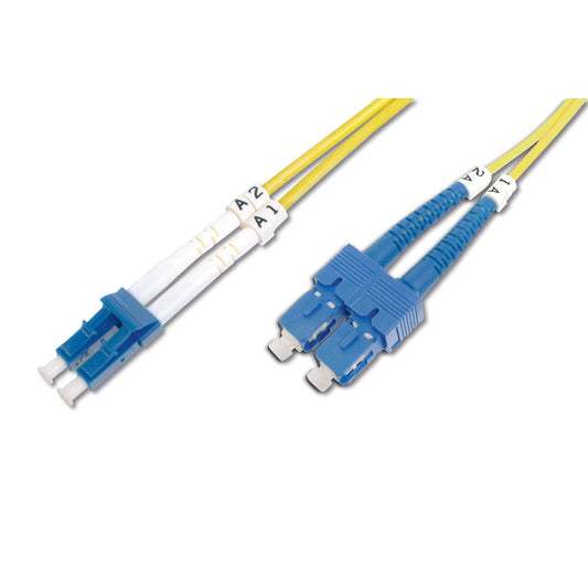 Digitus - Cable de conexión modo único de fibra óptica  LC/SC