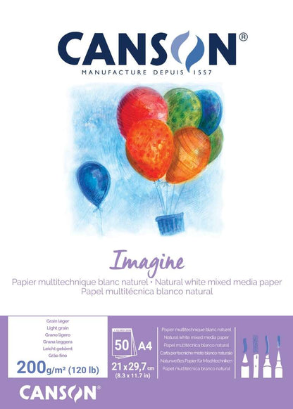 Canson - Imagine Arte de papel 100 hojas