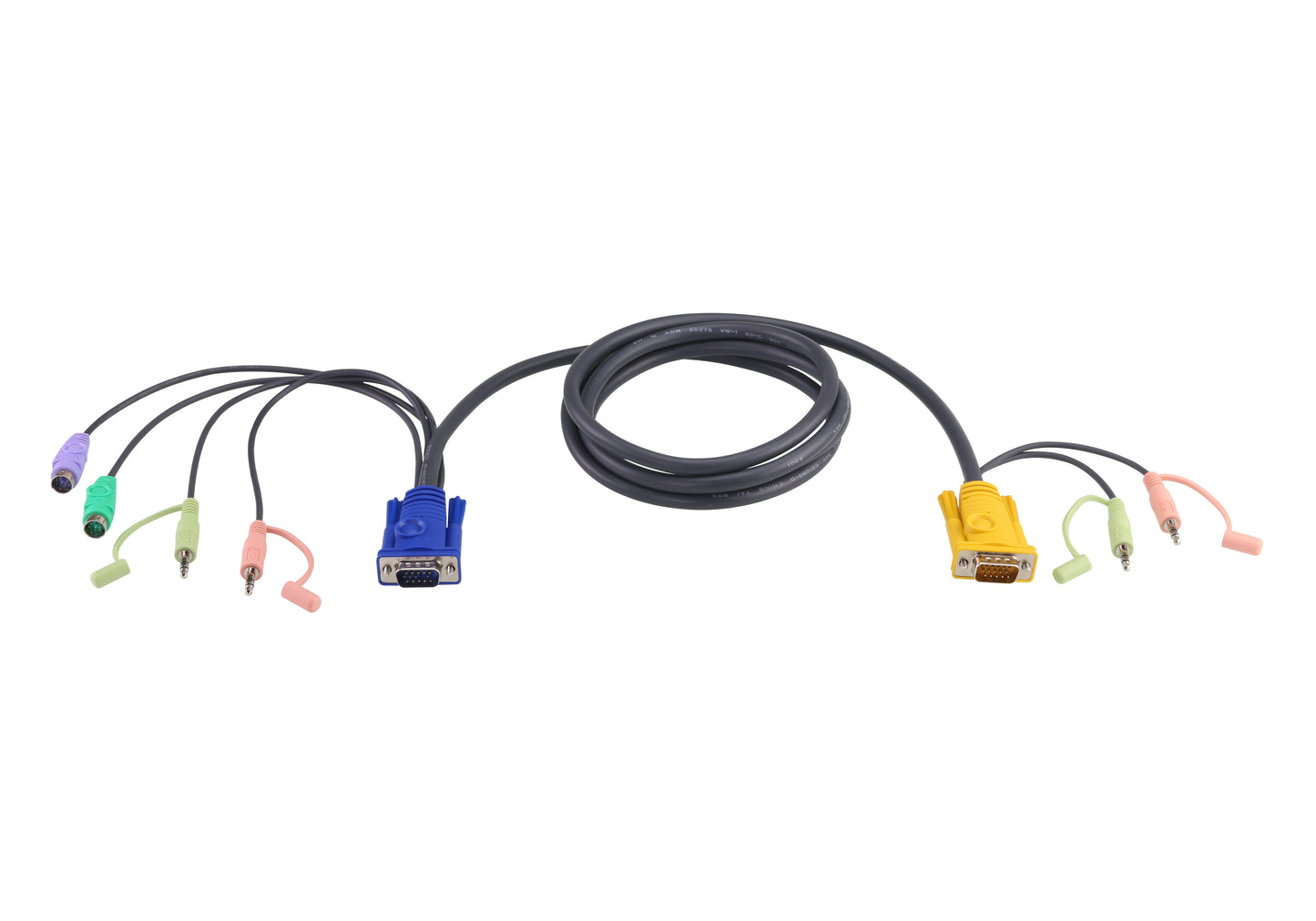 ATEN - Cable KVM PS/2 con audio y SPHD 3 en 1 de 3 m