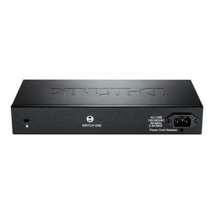 D-Link Switch Semigestionable 8 Puertos Gigabit PoE 65W + 2 Puertos Giga Combo 1 pieza(s)