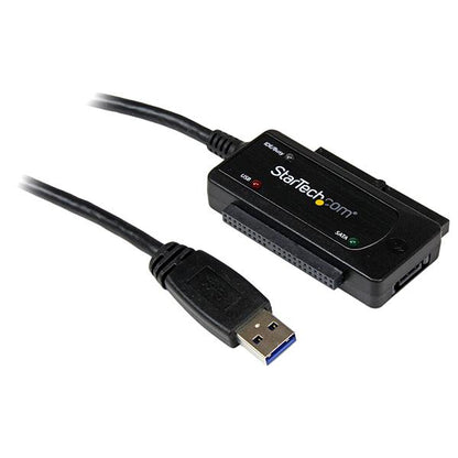 StarTech.com - Adaptador Convertidor SATA IDE 2 5 3 5 a USB 3.0 Super Speed para Disco Duro HDD - Serial ATA USB A