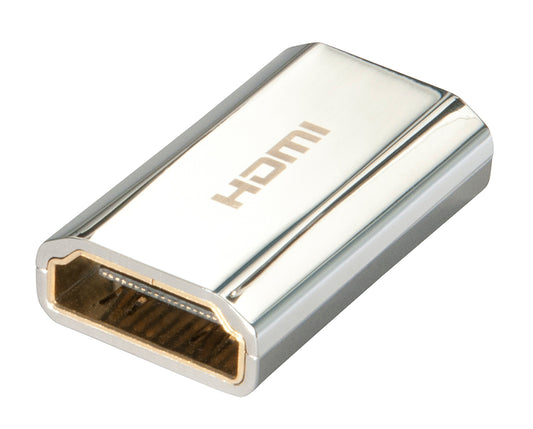 Lindy - 41509 cambiador de género para cable HDMI Type A (Standard) HDMI tipo A (Estándar) Metálico