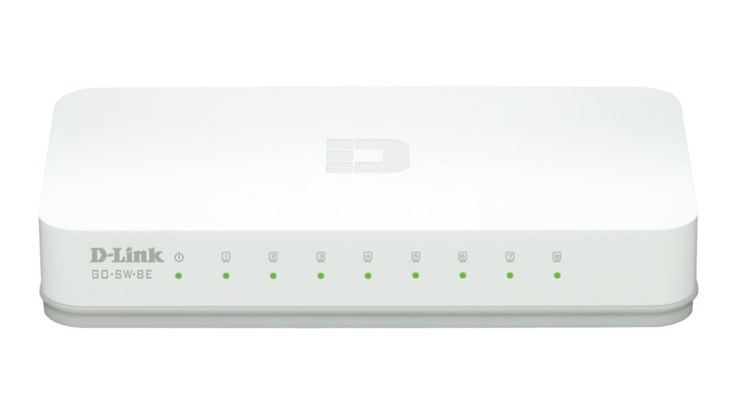 D-Link - GO-SW-8E/E switch No administrado Fast Ethernet (10/100) Blanco