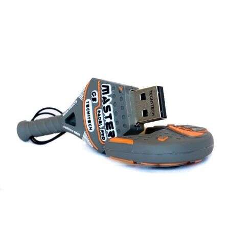 TechOneTech Raqueta Padel Naranja Memoria USB 2.0 32GB (Pendrive) 1 pieza(s)