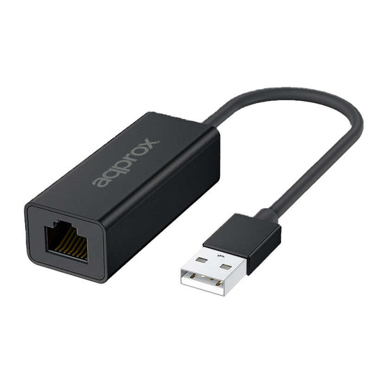 Approx Adaptador USB-A 3.0 a RJ-45 - Transferencia Rapida hasta 2.5 Gbps - Cable de 17cm 1 pieza(s)