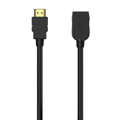 AISENS - Cable HDMI V2.0 Prolongador Premium Alta Velocidad / Hec 4K@60Hz 18Gbps  A/M-A/H  Negro  5.0M