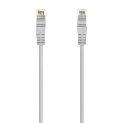 AISENS - Cable de Red Latiguillo RJ45 LSZH Cat.6A 500 Mhz UTP AWG24  Gris  30CM