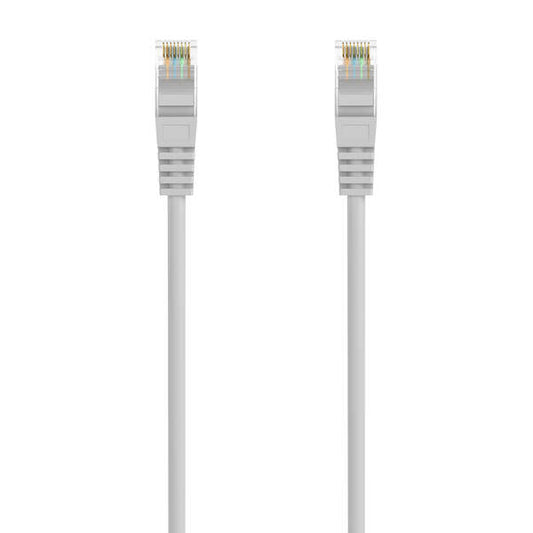 AISENS - Cable de Red Latiguillo RJ45 LSZH Cat.6A 500 Mhz UTP AWG24  Gris  30CM