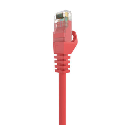 AISENS - Cable de Red Latiguillo RJ45 LSZH Cat.6A 500 Mhz UTP Awg24  Rojo  25CM