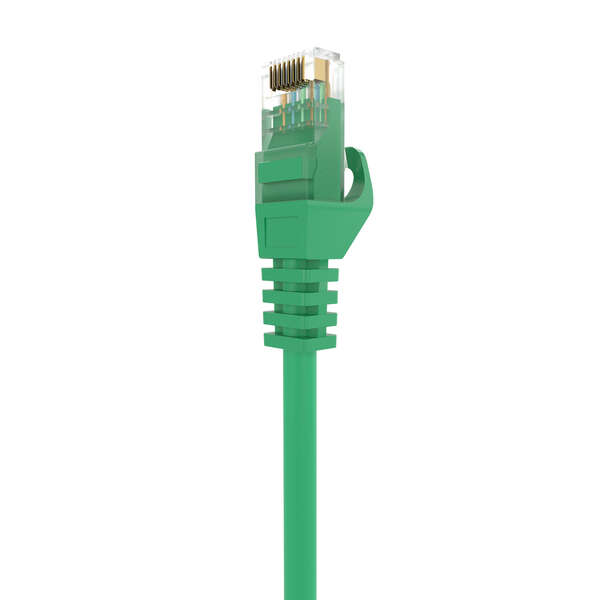 AISENS - Cable de Red Latiguillo RJ45 LSZH Cat.6A 500 Mhz UTP AWG24  Verde  25CM