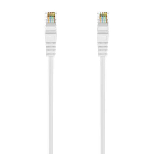 AISENS - Cable de Red Latiguillo RJ45 LSZH Cat.6A 500 Mhz UTP AWG24  Blanco  25CM