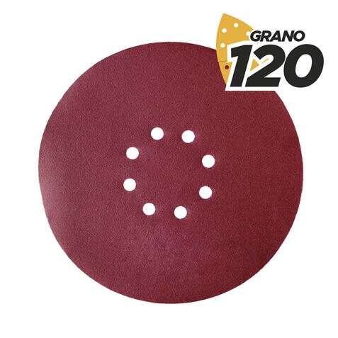 Blim Pack de 5 Lijas con Velcro para Lijadora BL0223 - Grano 120 - Formato Circular 1 pieza(s)