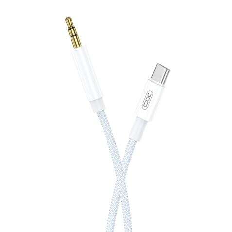 XO Cable Trenzado USB-C Macho a Mini Jack 3.5mm Macho - Longitud 1m 1 pieza(s)