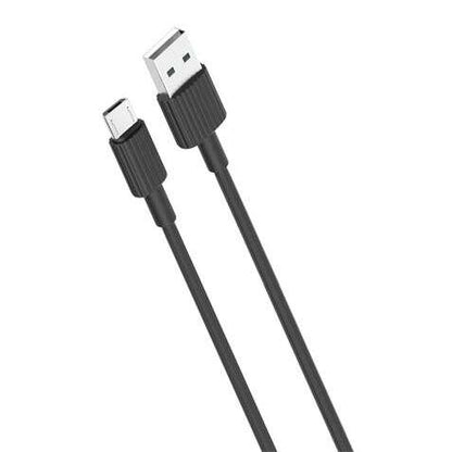 XO NB156 Cable USB-A Macho a MicroUSB 2.4A - Carga + Transmision de Datos Alta Velocidad - Longitud 1m 1 pieza(s)