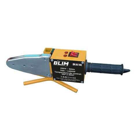 Blim Maquina de Soldar Tuberia PPR 700-1500W - Temperatura de Control 50º a 300º - Incluye Maletin de Transporte con Accesorios 1 pieza(s)