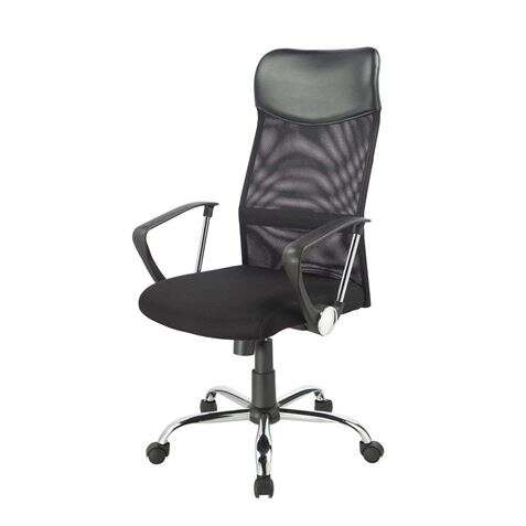 Muvip Silla de Oficina OF100 - Respaldo de Malla Transpirable - Ajuste de Altura - Peso Max 130kg 1 pieza(s)