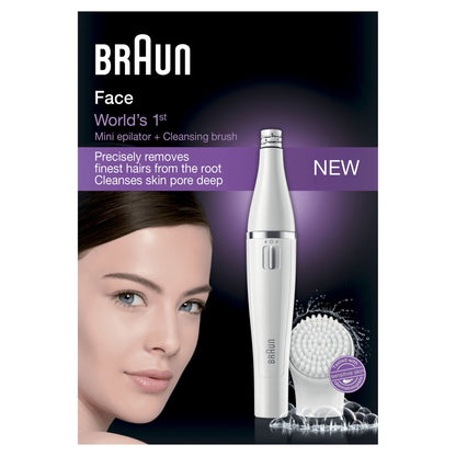 Braun - FaceSpa Face 810 10 pinzas Blanco