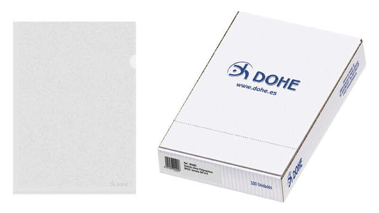 DOHE - CAJA 100 DOSSIERES UÑERO BASIC A4 217X305 100 U DOHE 90495