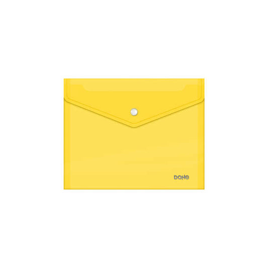 DOHE - SOBRES POLIPROPILENO BROCHE AMARILLO A5 APAISADO 215X170 DOHE 91487