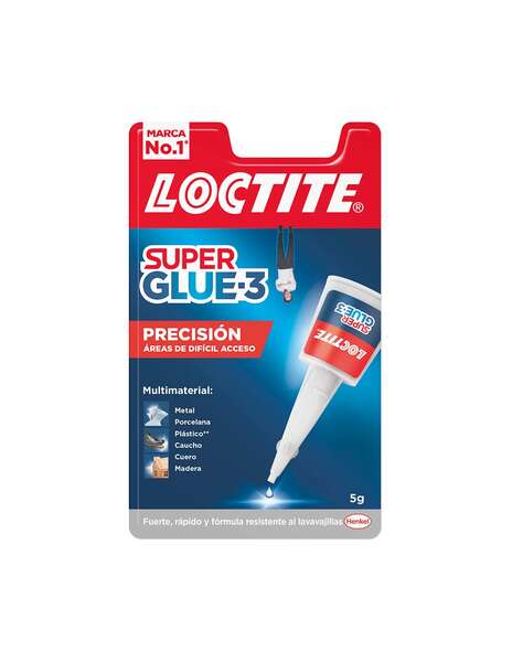 Loctite Precision Pegamento Universal Instantaneo - 5gr - Maxima Resistencia - Union Instantanea -  2640076/2712223/2644833 1 pieza(s)