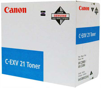 Canon C-EXV21 Cyan cartucho de tóner Original Cian