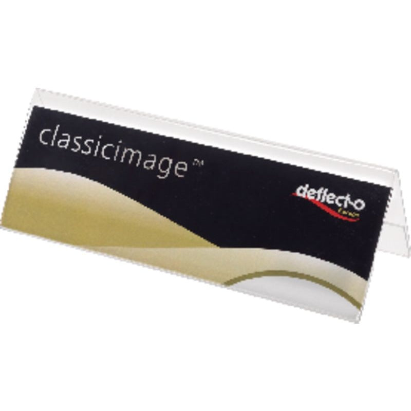 Deflecto - DEF PORTANOMBRES PLASTICO A5 DE48701