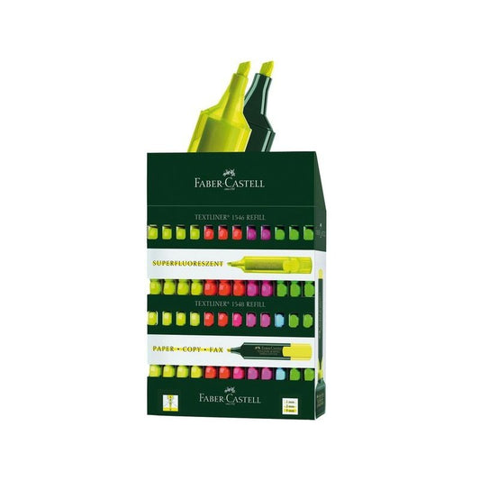 Faber-Castell - FAB EXP 120 MARC FLUOR TEXTLINER 254820