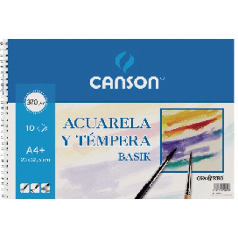 Canson - GUA MINIPACK 6H ACUAR 370G24X32 0406347