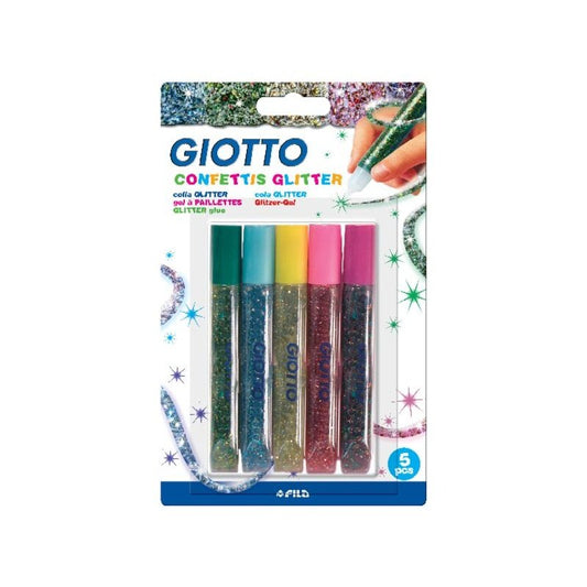 Giotto - GTO CONFETTIS 10 5 ML BLISTER 5 545400