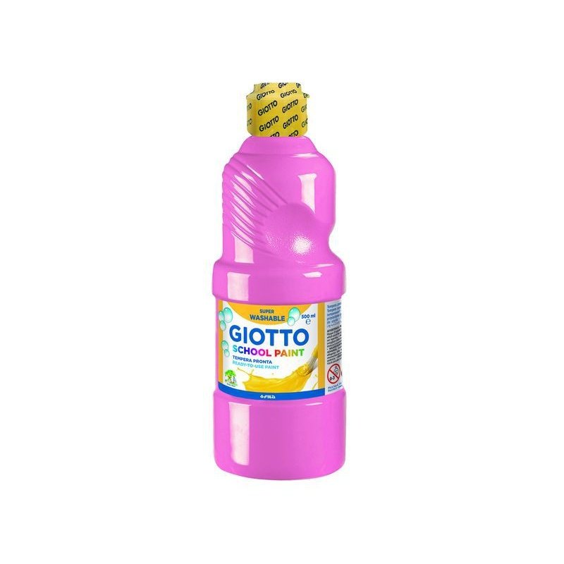 Giotto - GTO TÉMPERA LAVABLE ROSA 500ML  535306