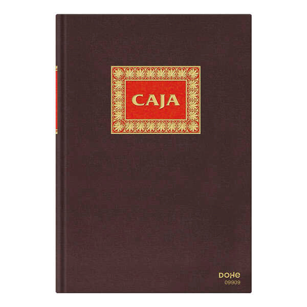 DOHE - LIBRO DE CONTABILIDAD CAJA FOLIO NATURAL 100 HOJAS NUMERADAS DOHE 09909