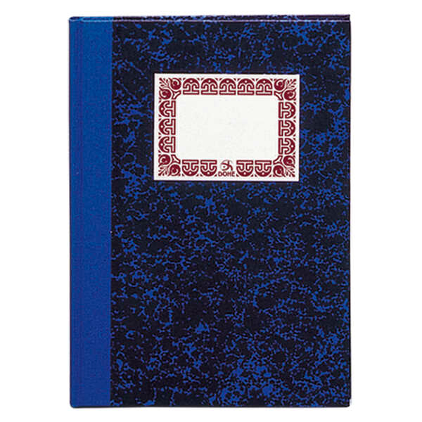 DOHE - CUADERNO CARTONÉ CONTABILIDAD RAYADO HORIZONTAL AZUL FOLIO NATURAL 100 HOJAS DOHE 09950