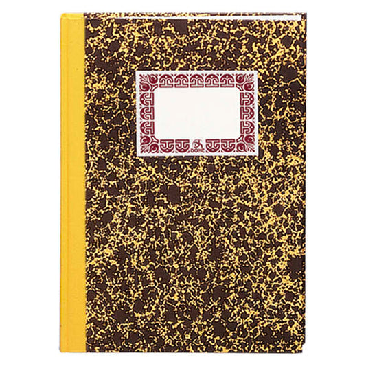 DOHE - CUADERNO CARTONÉ CONTABILIDAD CUENTAS CORRIENTES AMARILLO FOLIO NATURAL 100 HOJAS NUMERADAS DOHE 09952