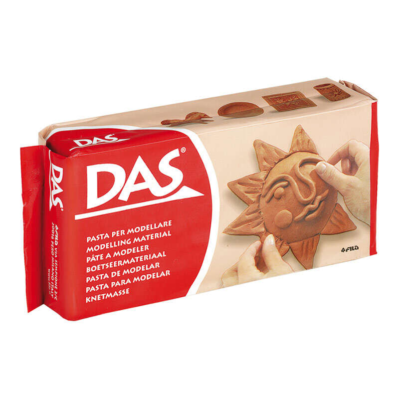 DAS - F387100 compuesto para cerámica y modelaje Pasta de modelar 500 g Terracota 1 pieza(s)