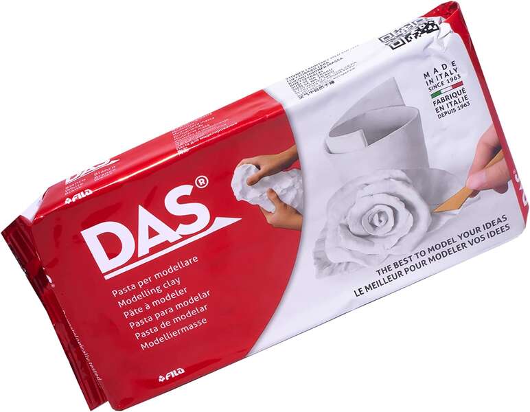 DAS - F387500 compuesto para cerámica y modelaje Pasta de modelar 1 kg Blanco 1 pieza(s)