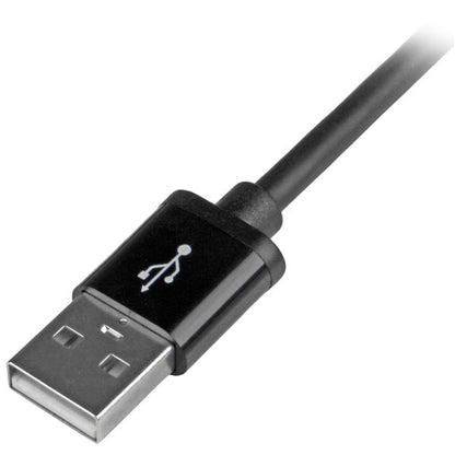 StarTech.com - Cable 2m Lightning 8 Pin a USB A 2.0 para Apple iPod iPhone 5 iPad - Negro