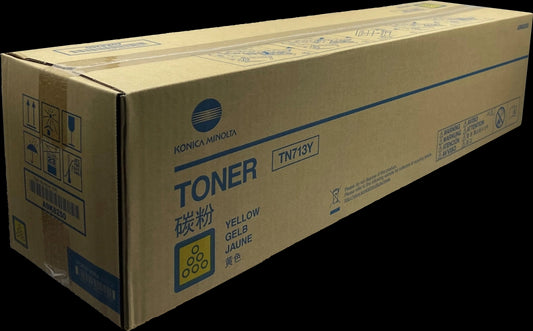 Konica Minolta TN713 Amarillo Cartucho de Toner Original - TN713Y/A9K8250 Tintasmurcia.com